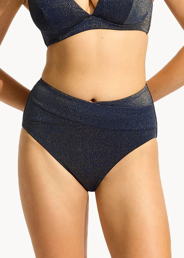 Seafolly Poolside High Waist Bikini Bottom