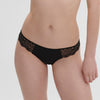 Front of Black Simone Perele Escale Panty