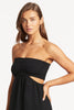 Sea Level Scallop Sunset Bandeau Dress
