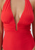 Melissa Odabash Balearic Halter Open Back Fullpiece