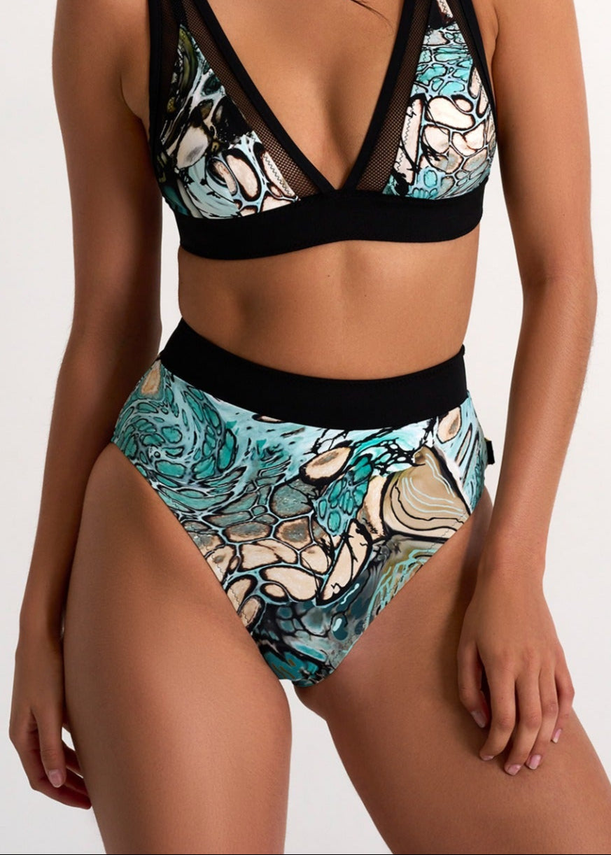Shan Classique High Waist Bikini Bottom - Madisson