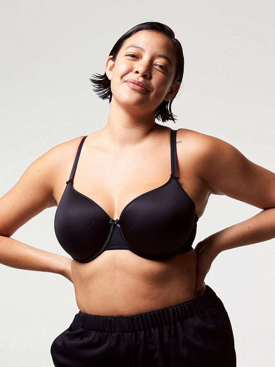 Chantelle Absolute Invisible Strapless T-Shirt Bra: Black: UK36 / EUR80: A  - Chantilly Online