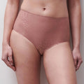 Chantelle Soft Stretch High Waist - Pink Leo Shimmer