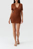 Melissa Odabash Coco V-Neck Short Dress