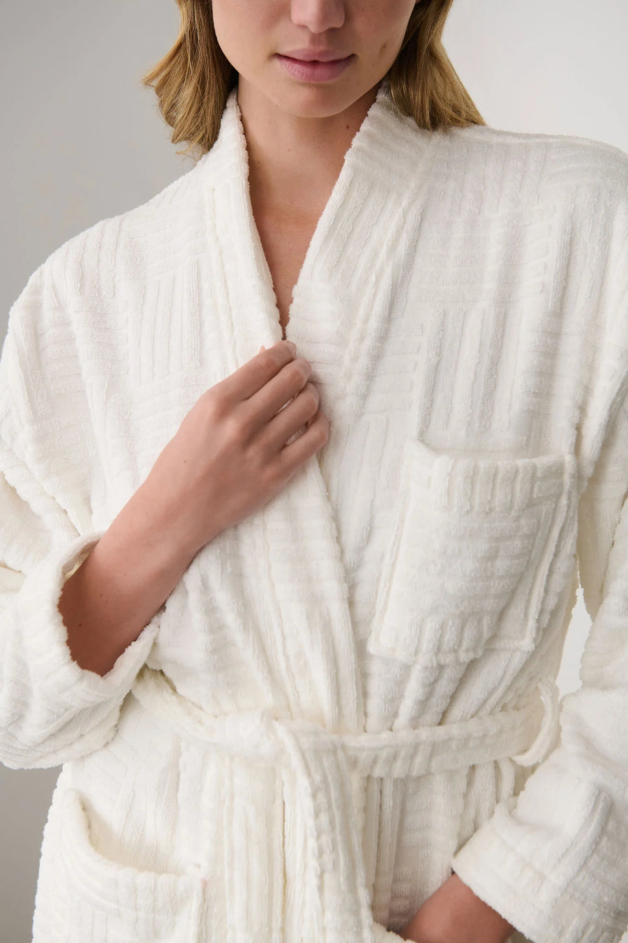 Skin Serenity Jacquard Robe