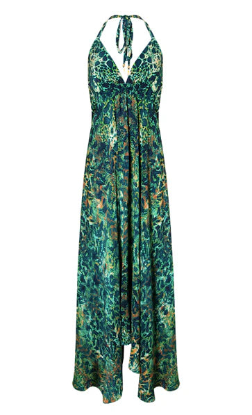 Sophia Alexia Silk Ibiza Maxi Dress