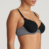 Black lacy padded Marie Jo bra