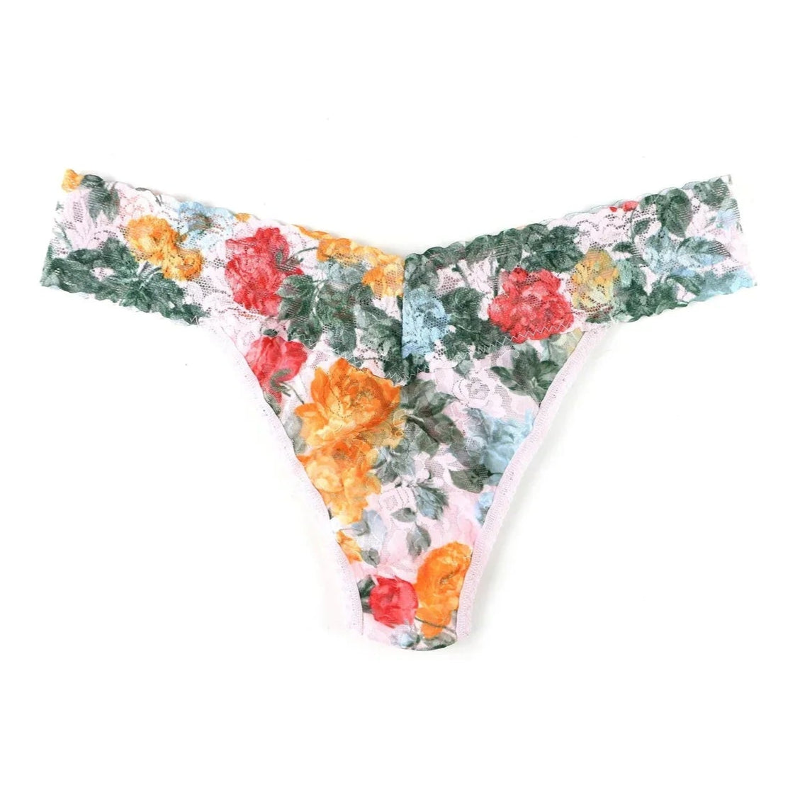 Hanky Panky Signature Lace Printed Low Rise Thong