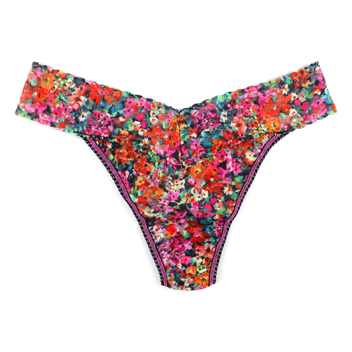 Hanky Panky Signature Lace Printed Low Rise Thong