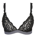 Black lacy bralette by Marie Jo