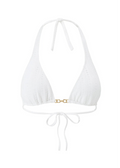 Melissa Odabash Miro Gold Chain Link Tri Bikini Top