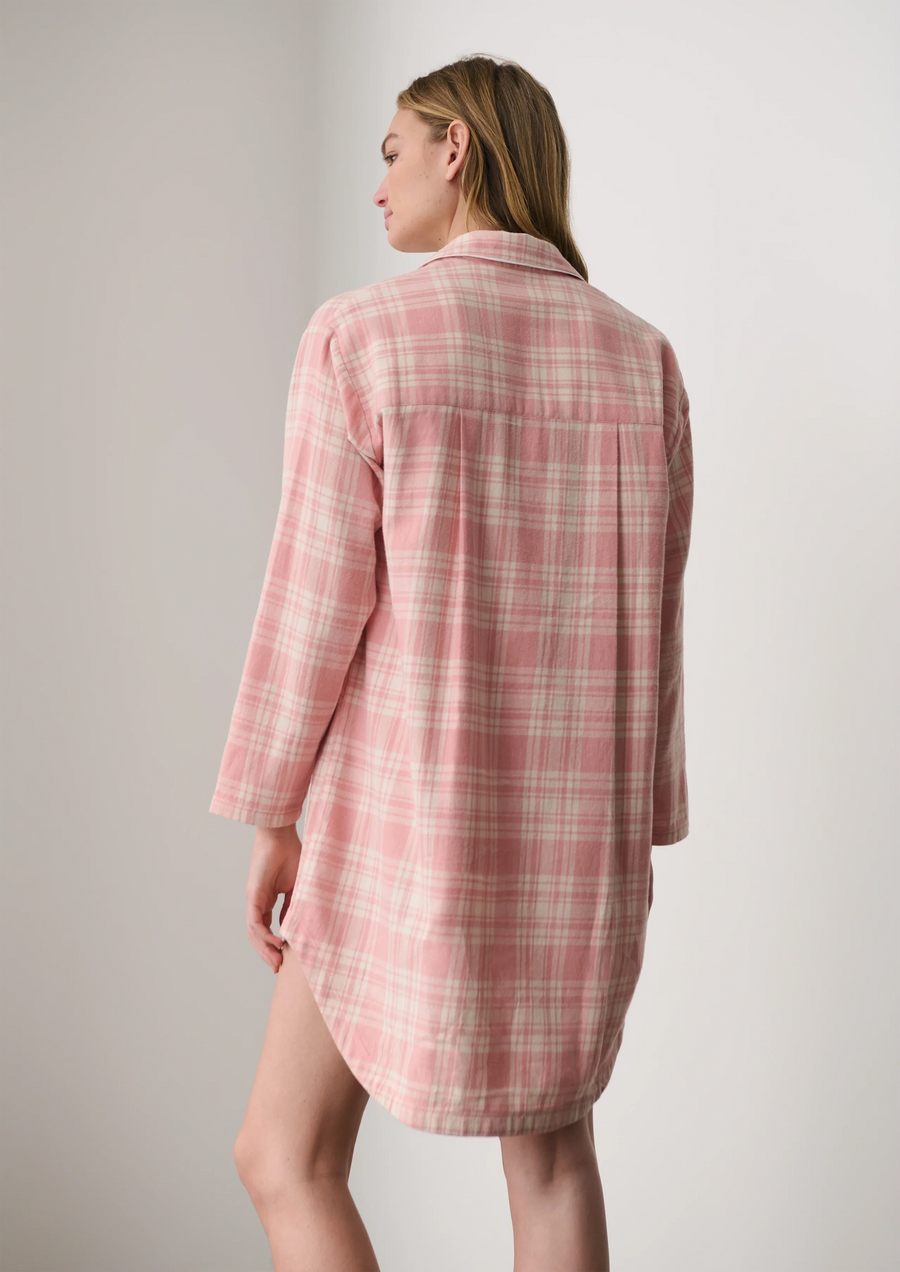 Skin Organic Cotton Flannel Sleepshirt