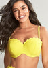 Panache Spirit Poppy Molded Bandeau Bikini Top