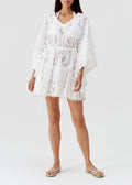 Melissa Odabash Petra Short Kaftan