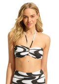 Seafolly Wavelength U-Wire Bandeau Bikini Top