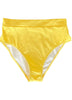 Shan Emma High Waist Bikini Bottom - Yellow
