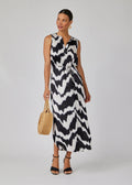 Bella Dahl Sleeveless Belted Maxi Dress