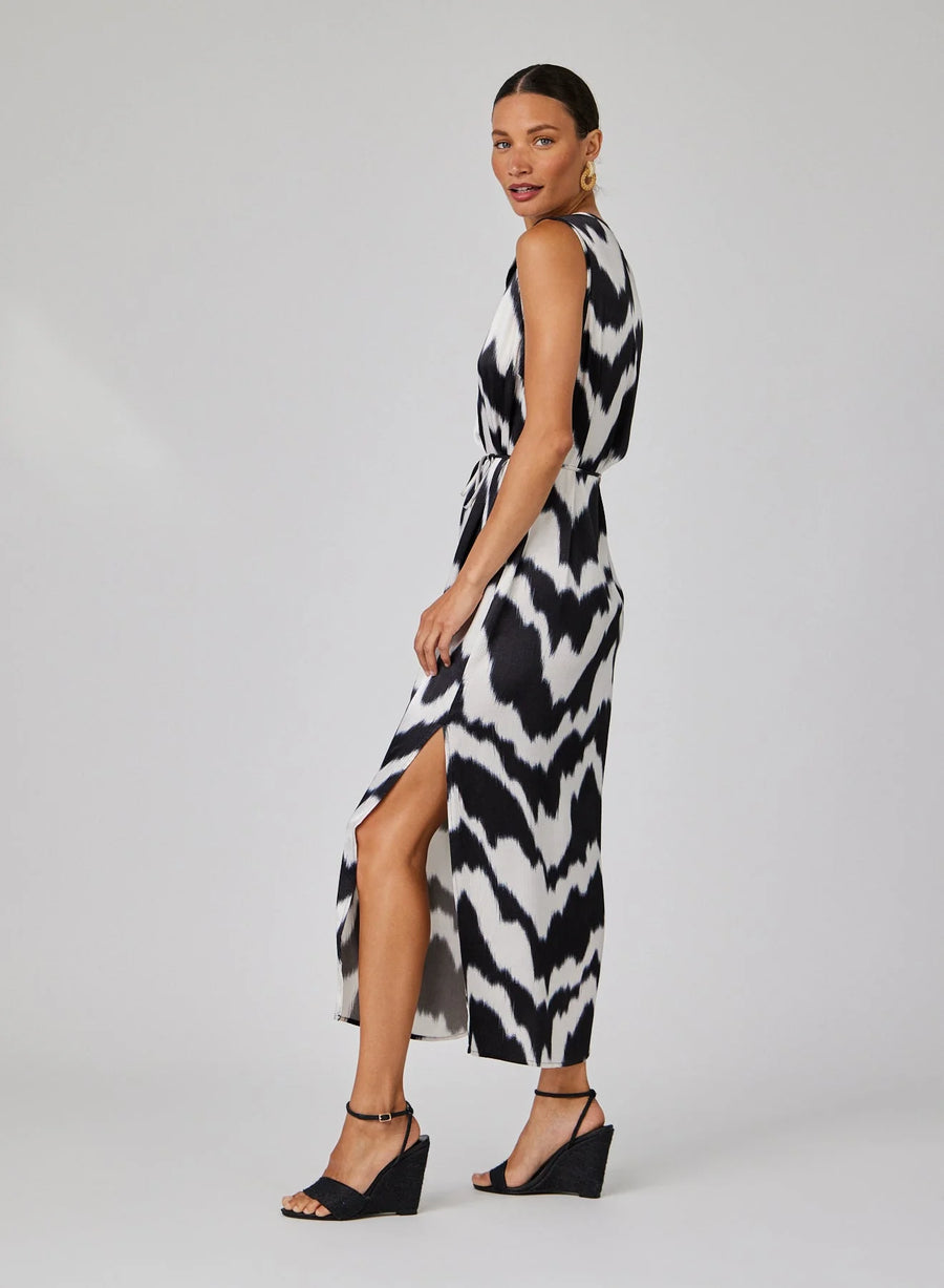 Bella Dahl Sleeveless Belted Maxi Dress