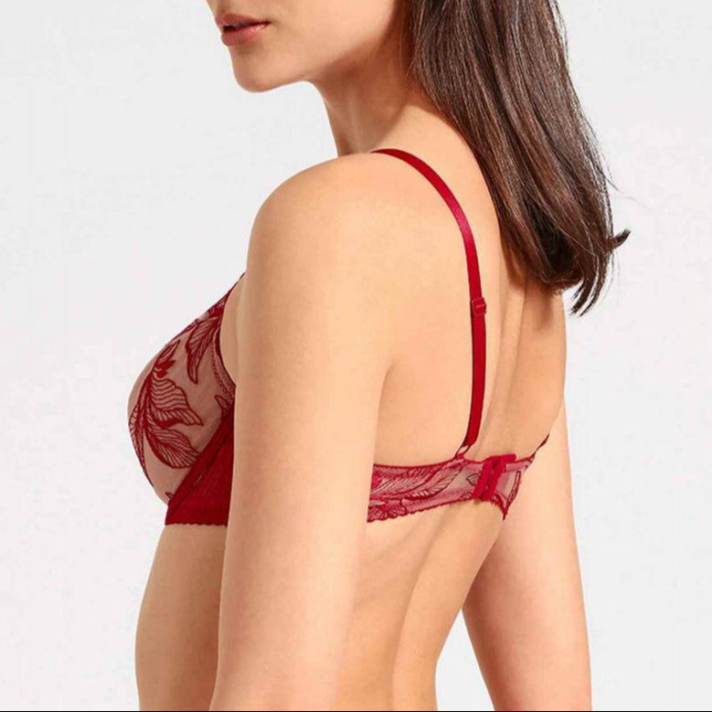 Aubade Fleur De Tattoo Triangle Plunge Bra