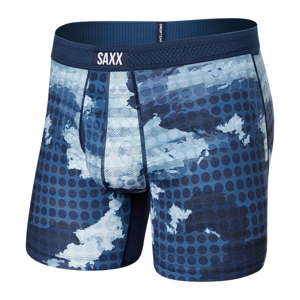 Saxx DropTemp Cooling Mesh Boxer w/ Fly