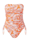 Melissa Odabash Sydney Bandeau Fullpiece - Print