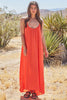 9Seed Tulum Low Back Maxi Dress
