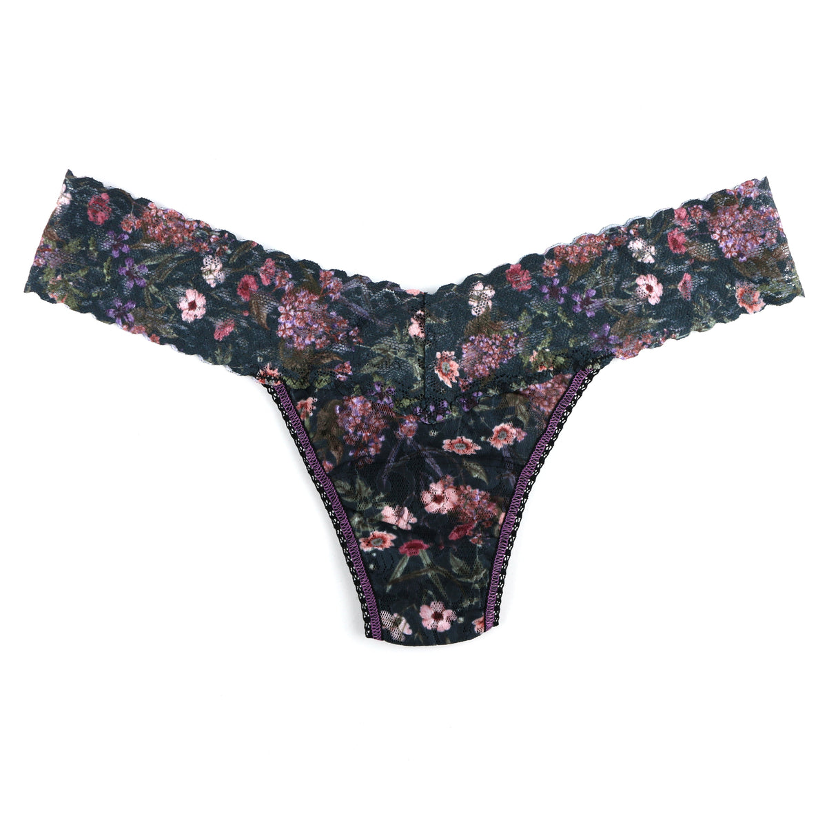 Hanky Panky Signature Lace Printed Low Rise Thong