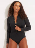 Seafolly Collective Zip Front Surf Suit