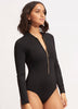 Seafolly Collective Zip Front Surf Suit
