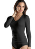 Hanro Woolen Silk Long Sleeve V-neck Shirt