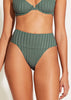 Vitamin A Emma Hi Waist - Aloe SuperRib