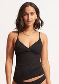 Seafolly Collective Wrap Front Tankini Top