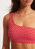 Seafolly Sienna One Shoulder Bikini Top