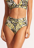 Seafolly Take Flight Hi Waist Bikini Bottom