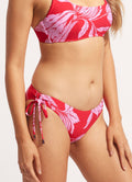 Seafolly Fleur de Bloom Loop Tie Side Bikini Bottom