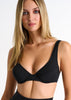 Shan Intemporel Underwire Bikini Top - Caviar