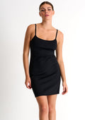Shan Charlie Short Dress - Caviar