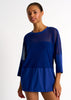 Shan Mia Mesh Tunic - Indigo
