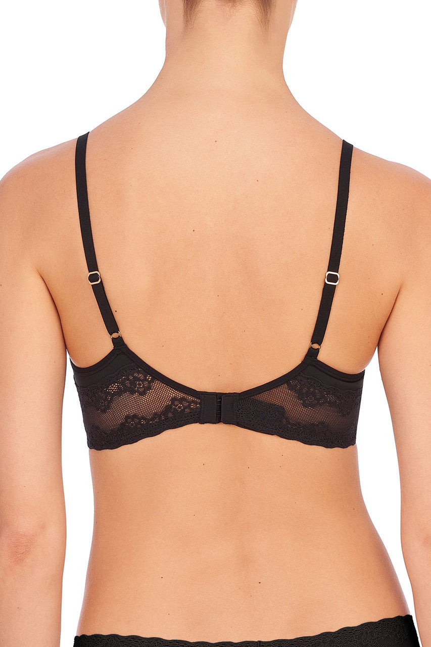 Natori Feathers Contour Plunge Bra, Oyster/Apricot, 36D : :  Clothing, Shoes & Accessories