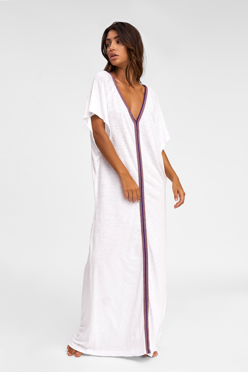 Pitusa Pima Abaya Maxi Dress