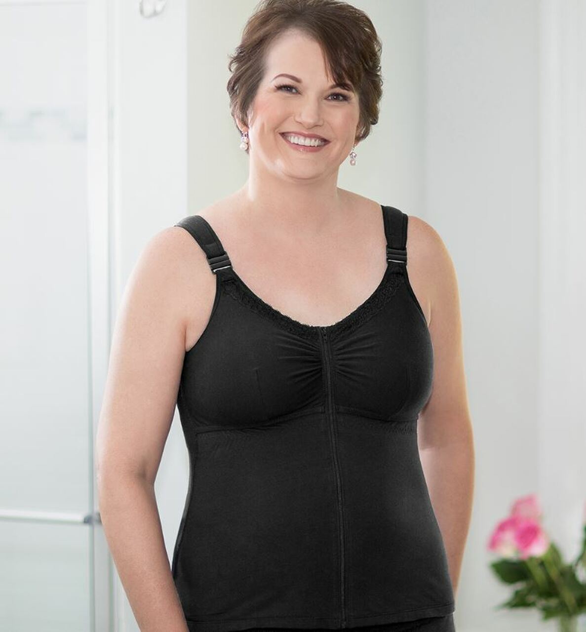 ABC Zip-Front Post-Surgical Camisole