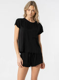 Bella Dahl Short Sleeve Pocket Tee