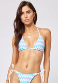 L Space Sofia Tri Bikini Top