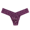 Hanky Panky Cross Dyed Leopard Low Rise Thong