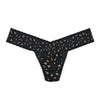 Hanky Panky Cross Dyed Leopard Low Rise Thong