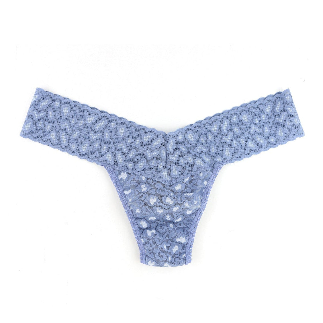 Hanky Panky Cross Dyed Leopard Low Rise Thong