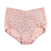 Hanky Panky Cross Dyed Leopard Retro V-Kini Panty Flay Lay in Pink