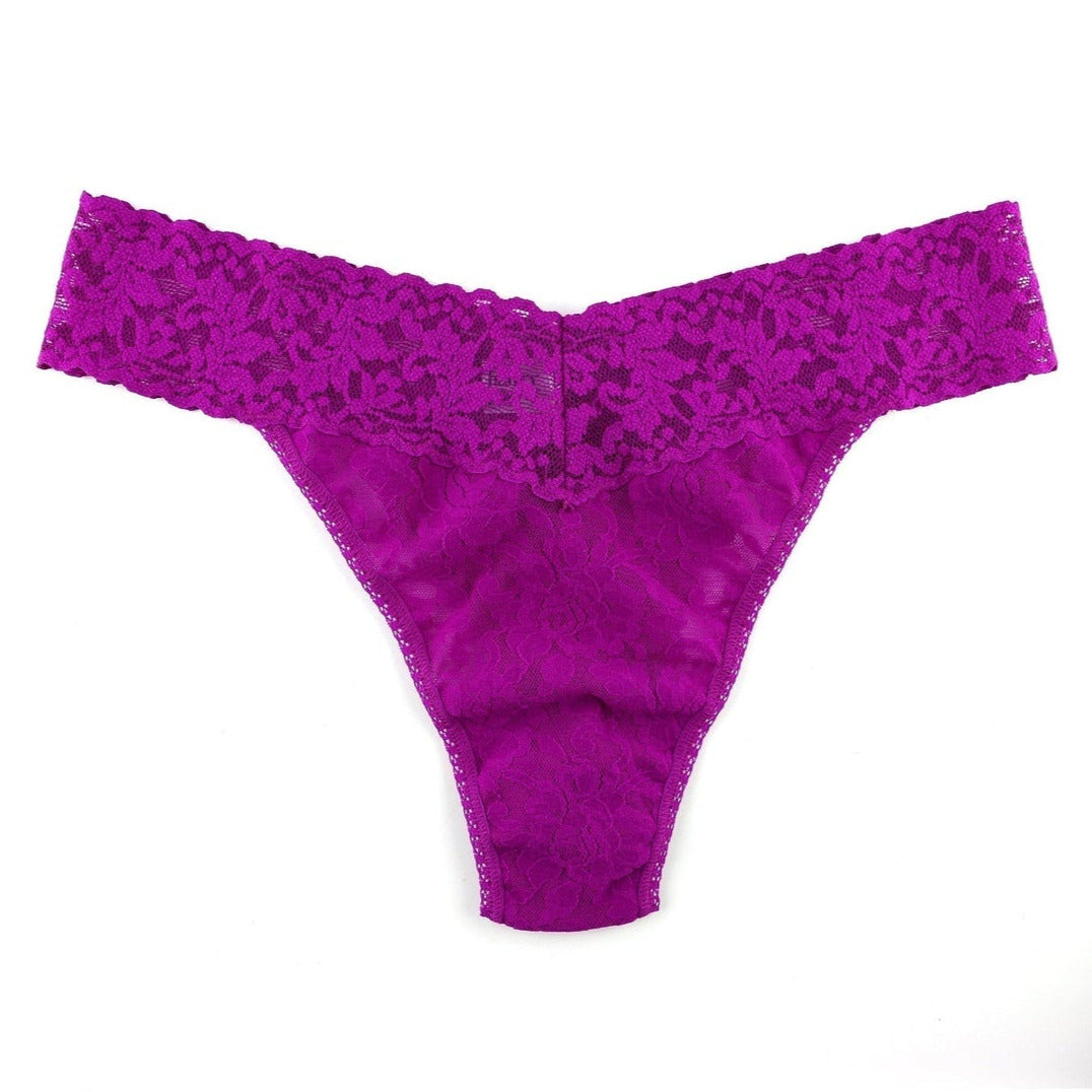 Hanky Panky Signature Lace Original Rise Thong – Melmira Bra & Swimsuits