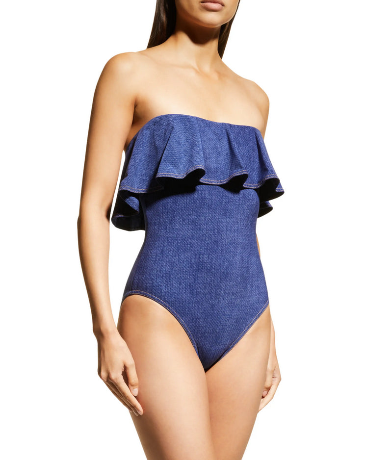 Karla Colletto Indi High Back Bandeau Fullpiece – Melmira Bra & Swimsuits
