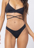 L Space Sensual Solids Sandy Bikini Bottom